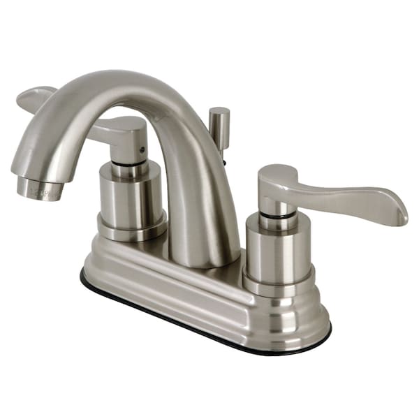 KS8618DFL 4" Centerset Bathroom Faucet, Brushed Nickel